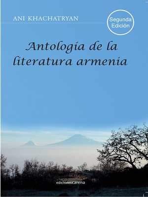 cover image of Antología de la literatura armenia